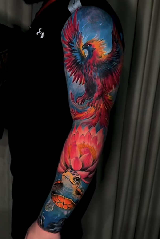 Arm Sleeve tattoo 2
