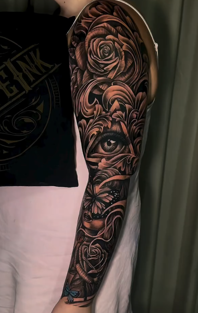 Arm Sleeve tattoo 5