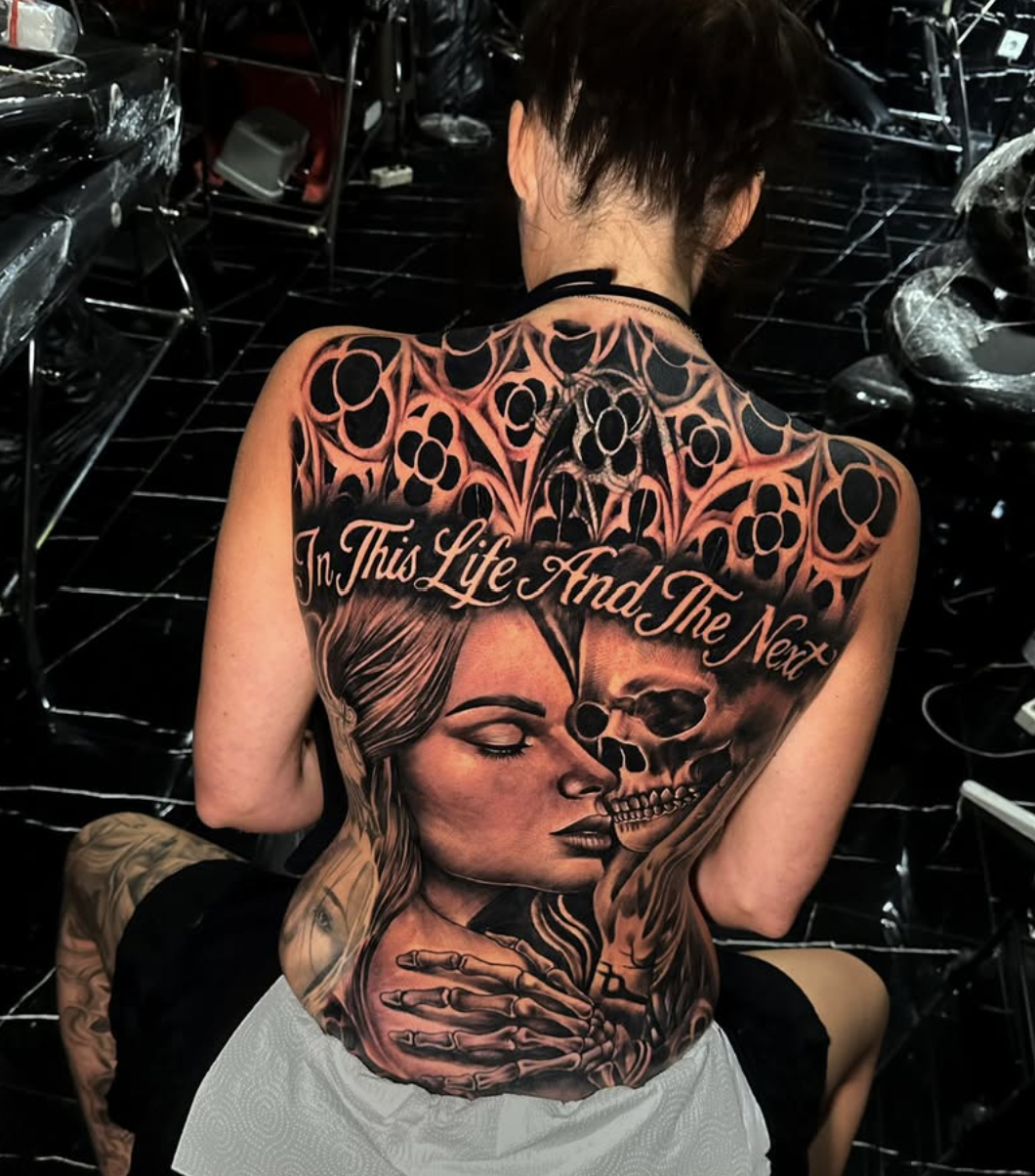 Back Piece tattoo 7