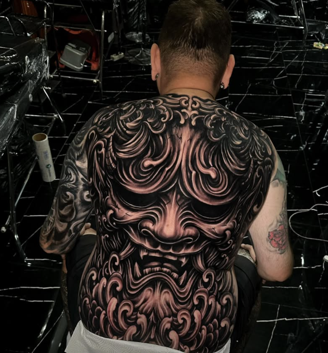 Back Piece tattoo 8