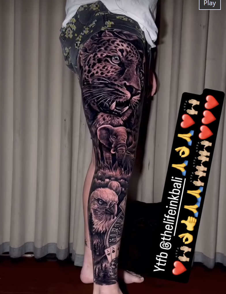 Best work tattoo session