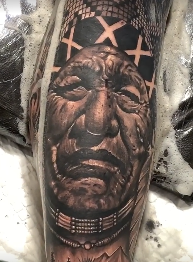 Indian Style tattoo 2