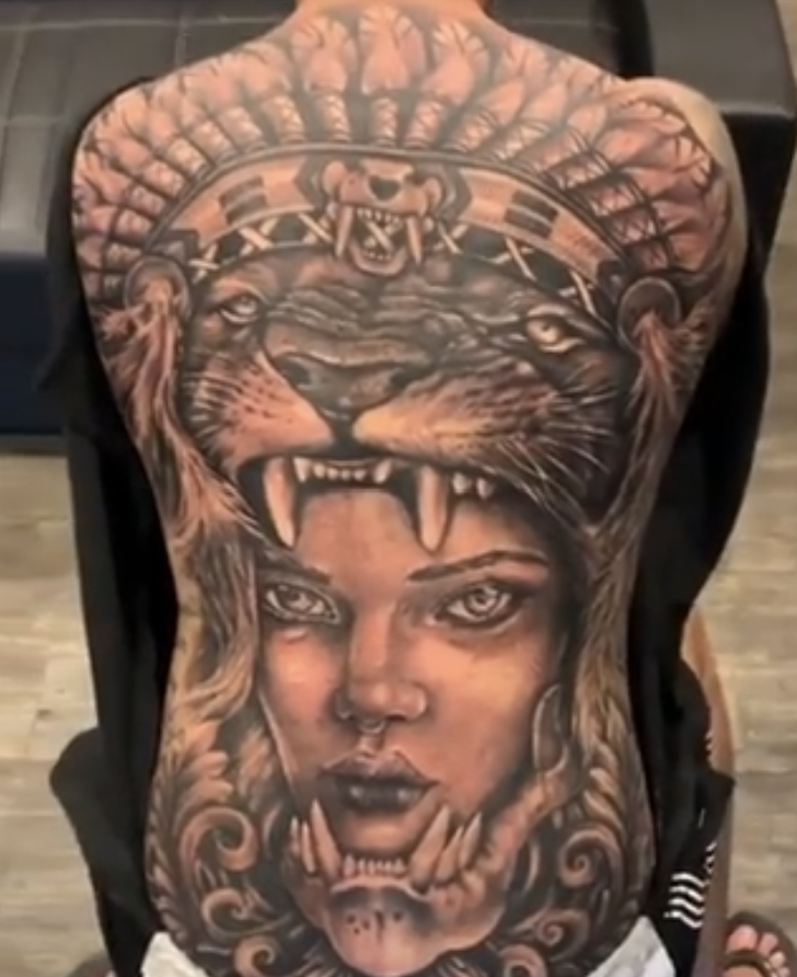 Indian Style tattoo 4