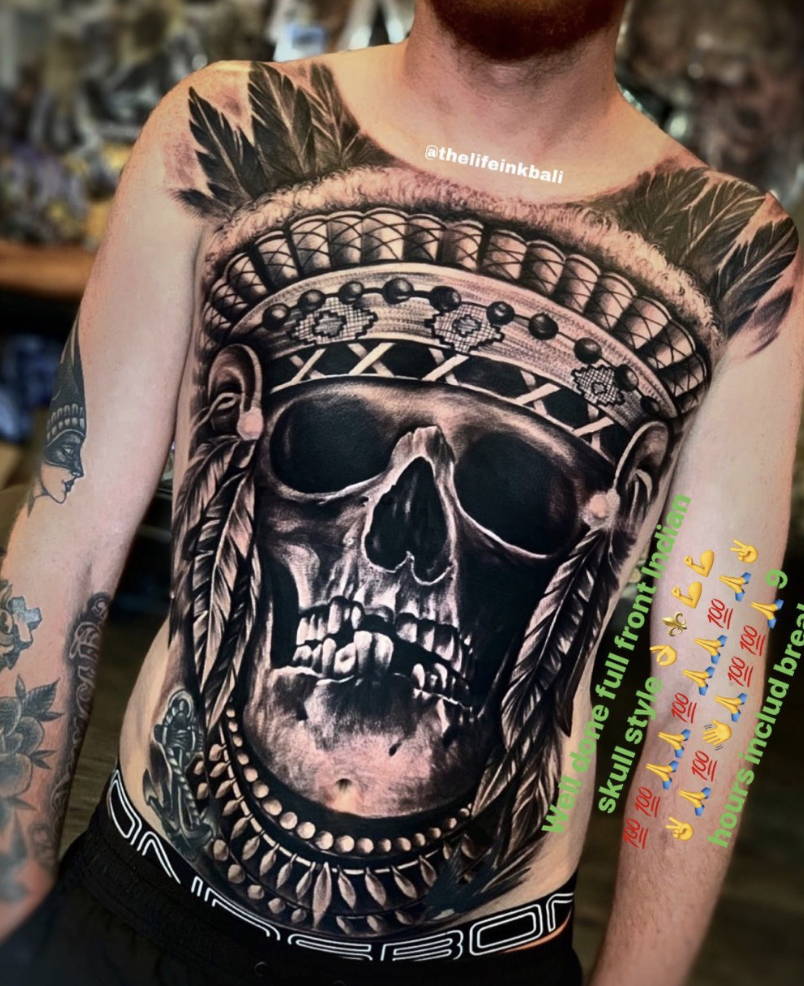 Indian Style tattoo 5