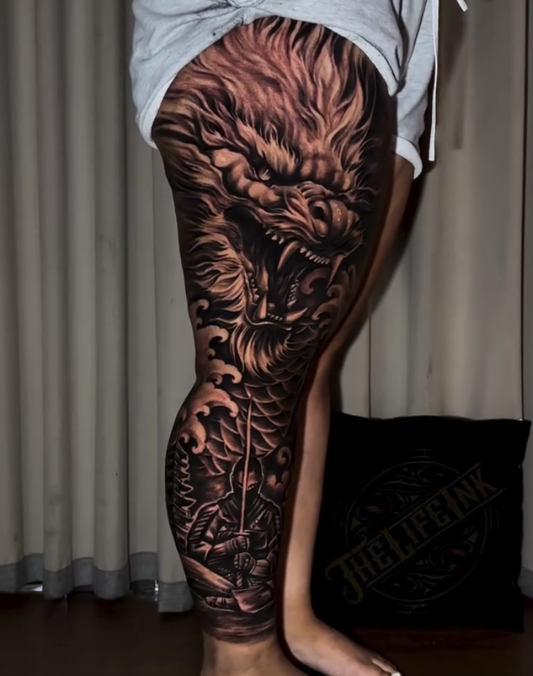 Japanese Style tattoo 3
