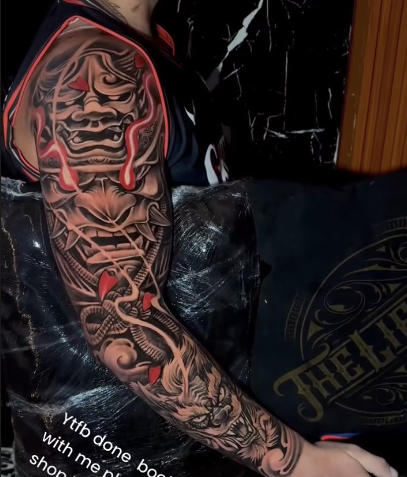 Japanese Style tattoo 4