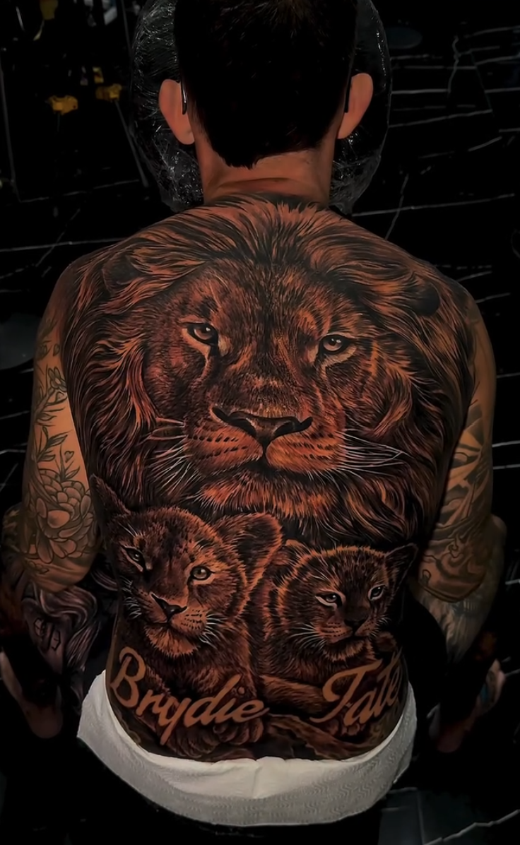 Lion Style tattoo 1
