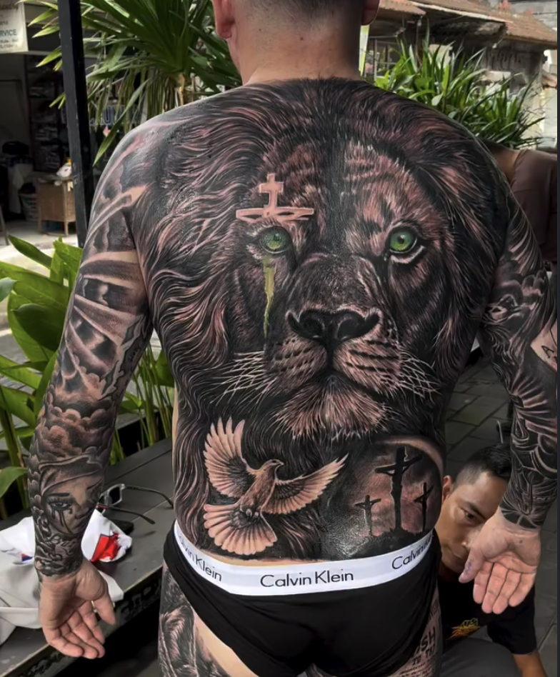 Lion Style tattoo 2